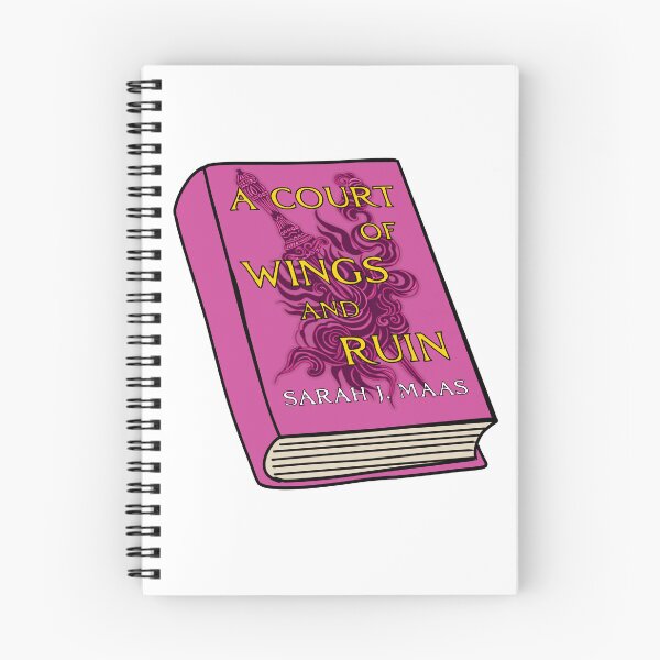 Item preview, A Court of Wings and Ruin Book sticker designed and sold by baranskini.