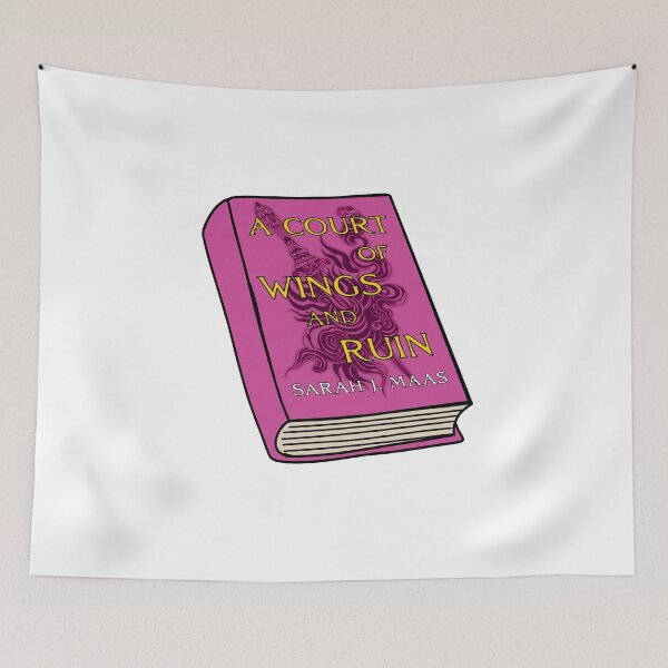 Item preview, A Court of Wings and Ruin Book sticker designed and sold by baranskini.