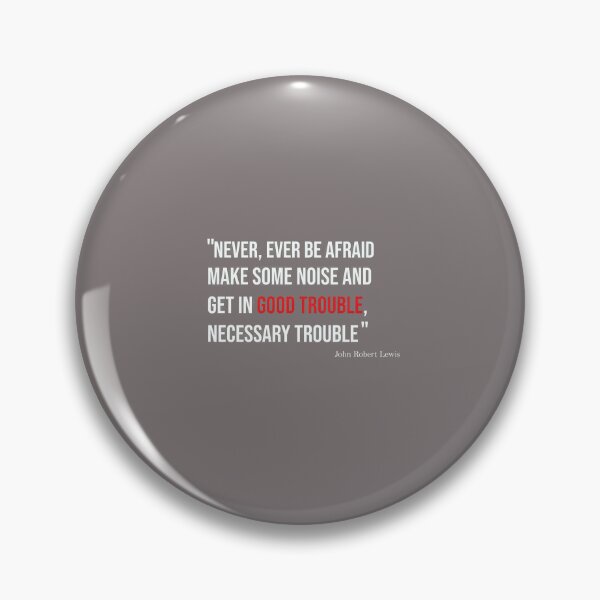 Item preview, John Robert Lewis Good Trouble Quote Shirt-48 designed and sold by AlexanderKleest.