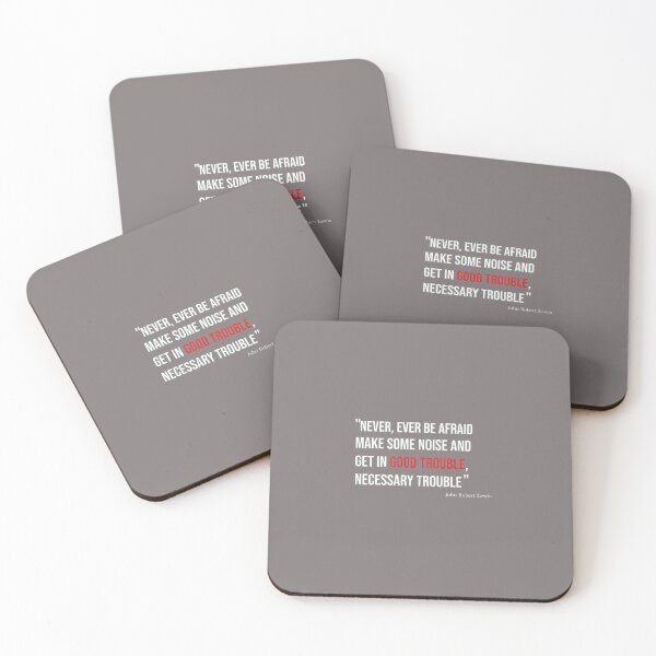 Item preview, John Robert Lewis Good Trouble Quote Shirt-48 designed and sold by AlexanderKleest.