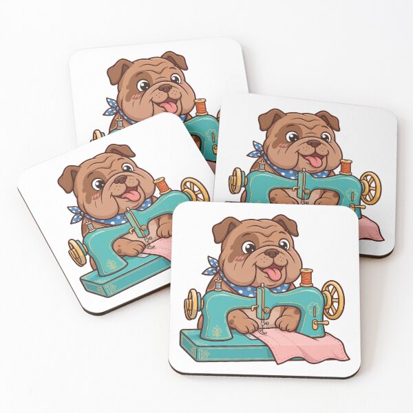 Item preview, Funny Sewing Dog Shirt — Certified Sewing Buddy designed and sold by TMS-Studio.