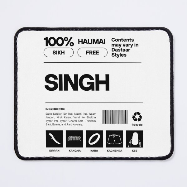 Item preview, Singh Barcode Black designed and sold by hilocikalihre.