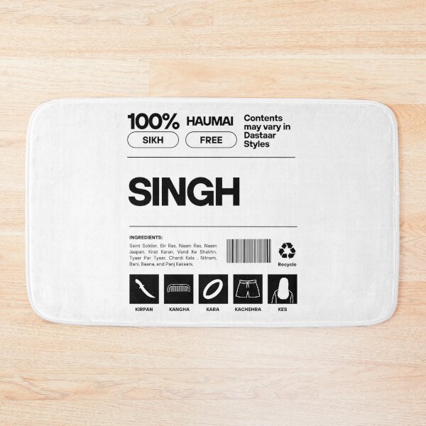 Item preview, Singh Barcode Black designed and sold by hilocikalihre.