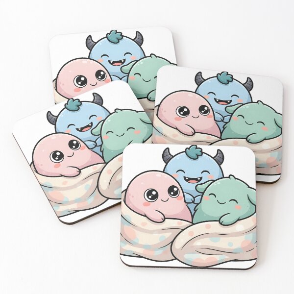 Item preview, Cozy Blanket Monsters designed and sold by darlbit.