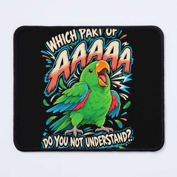 Item preview, Eclectus Screaming Funny Parrot designed and sold by Knightzoro Studio.
