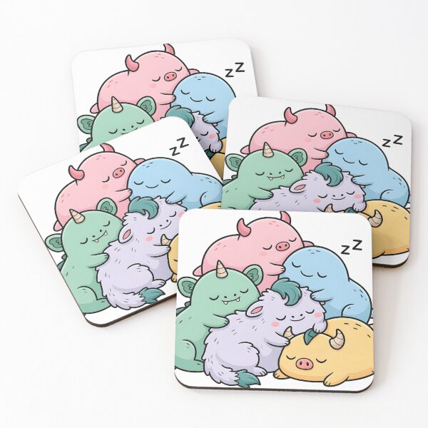 Item preview, Sleepy Monster Nap Pile designed and sold by darlbit.