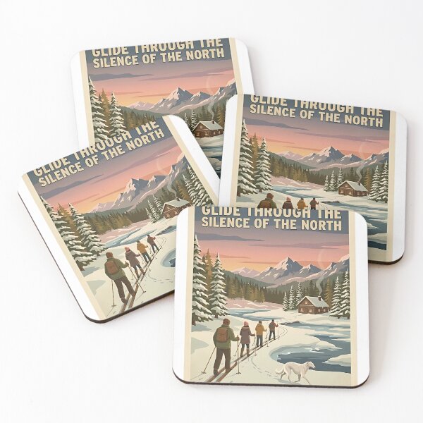 Item preview, Borzoi Arctic Ski Adventure designed and sold by PictoVibe.