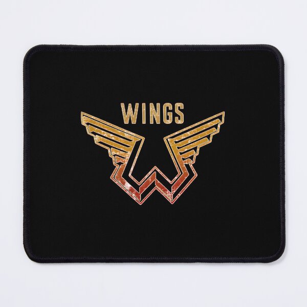 Item preview, Distressed Wings Emblem with WINGS Text Retro designed and sold by Sidraxoka.