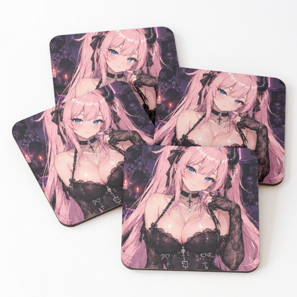 Item preview, Ichiyami as a goth girl designed and sold by KawaiiWaifuWitch.