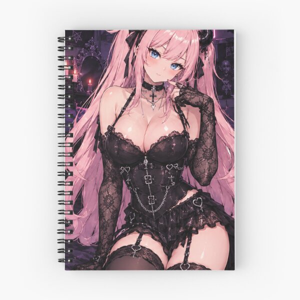 Item preview, Ichiyami as a goth girl designed and sold by KawaiiWaifuWitch.