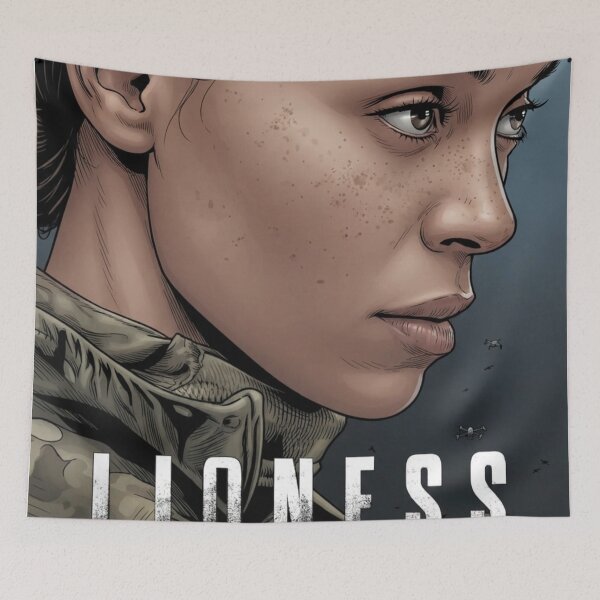 Item preview, Lioness Joe ZS Actress LGBTQ+ Cartoon Decor Comic Wall Art Print Poster Shirt Clock Blanket KDrama designed and sold by Mind Space.