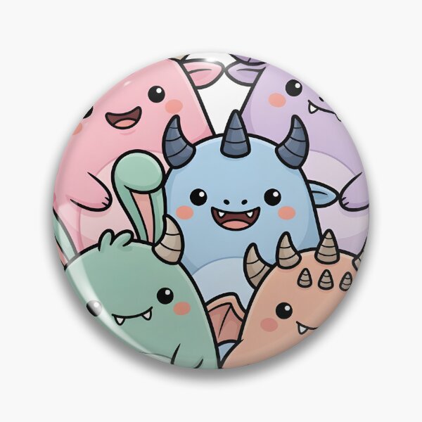 Item preview, Pastel Horned Monster Gang designed and sold by darlbit.