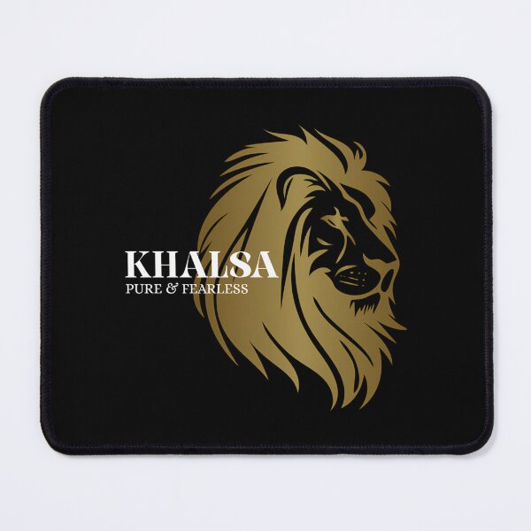 Item preview, Khalsa Typography With Lion Artwork designed and sold by hilocikalihre.
