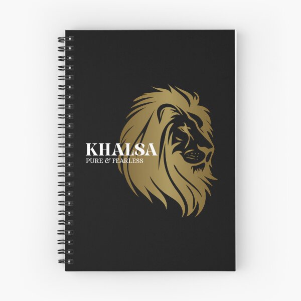 Item preview, Khalsa Typography With Lion Artwork designed and sold by hilocikalihre.