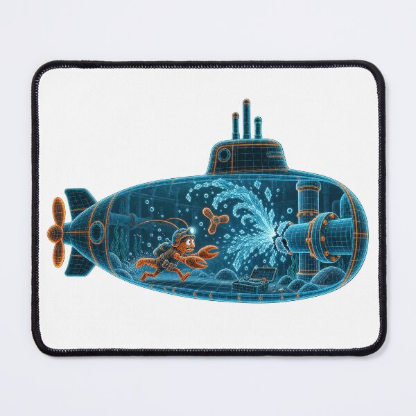 Item preview, Leak Alarm River Repair Crew designed and sold by Clawpipe.