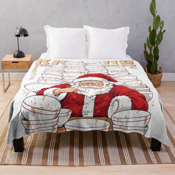 Item preview, Christmas Anime Santa Ramen Noodle Lovers Holiday Otaku Art designed and sold by JOSUQ.