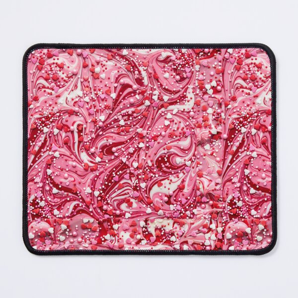 Item preview, Valentine Candy Bark Swirl with Heart Sprinkles designed and sold by Seeding Serendipity.