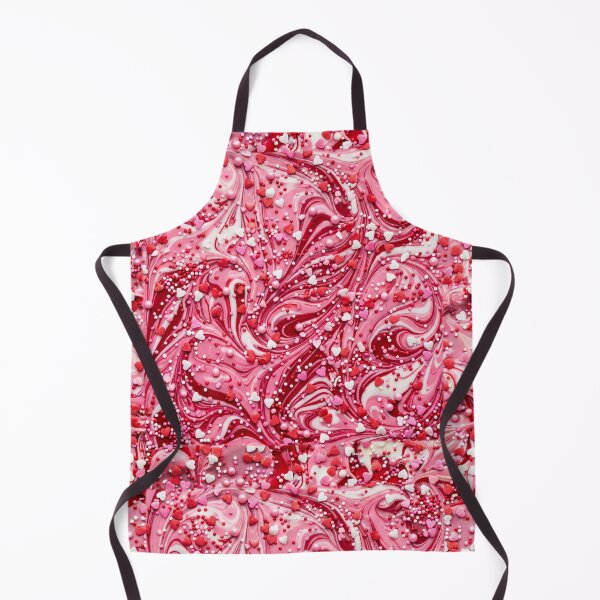 Item preview, Valentine Candy Bark Swirl with Heart Sprinkles designed and sold by Seeding Serendipity.
