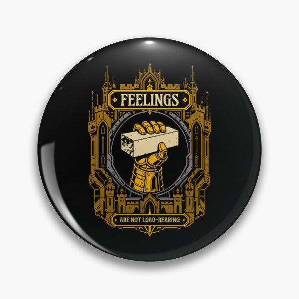 Item preview, Feelings Are Not Load-Bearing Stoic Wargaming designed and sold by tbarbosantjean.