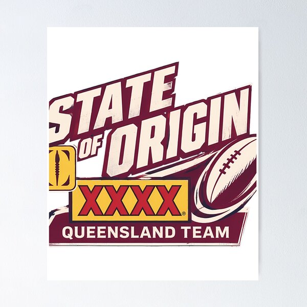 Item preview, State Of Origin Queensland designed and sold by kopilochoa.
