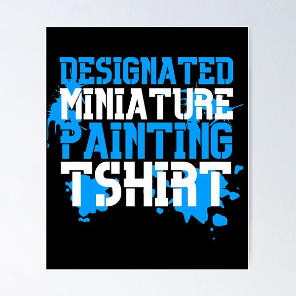 Item preview, Designated Miniature Painting  designed and sold by tbarbosantjean.