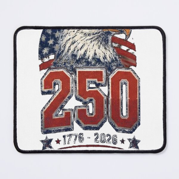Item preview, 250th Birthday 1776-2026 American Eagle T-Shirt designed and sold by Redhock.