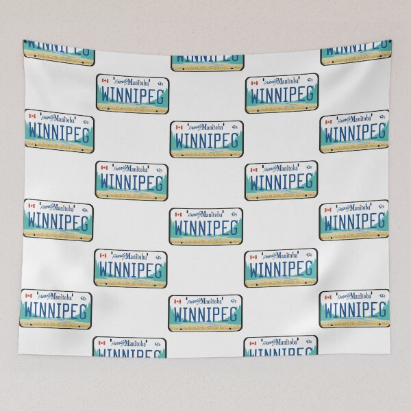 Item preview, Winnipeg License Plate designed and sold by aianhiaiuiu.