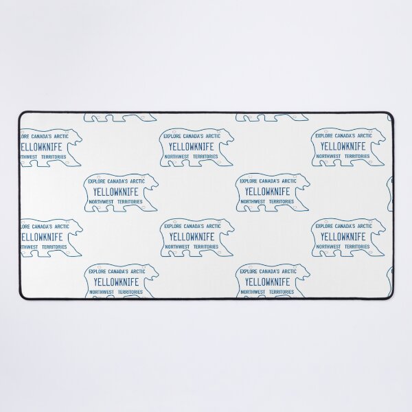 Item preview, Yellowknife License Plate designed and sold by aianhiaiuiu.