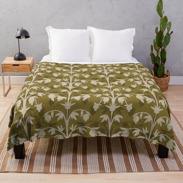 Item preview, Sophisticated Trailing Pomegranate - Biophilic Green designed and sold by LoveAlways-AEP.