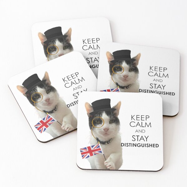 Item preview, Keep Calm Funny Cat designed and sold by madebybrinii.