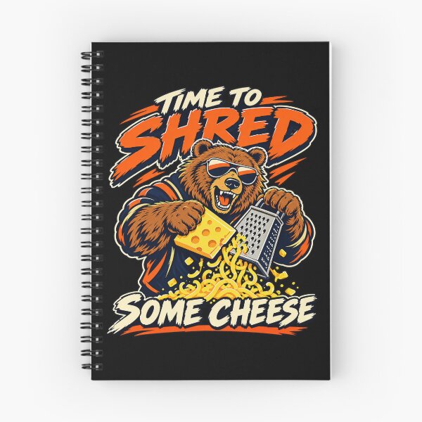 Item preview, Time To Shred Some Cheese Funny Bear Grating Cheese designed and sold by MelBarrerahh.