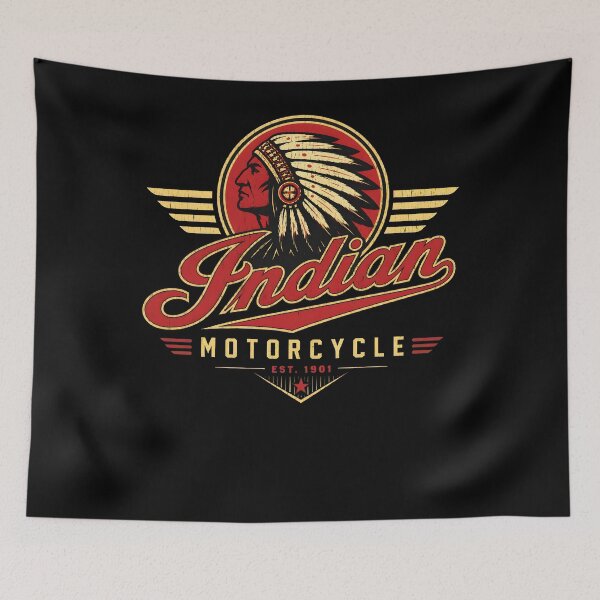 Item preview, Indiann Motorcycle Emblem designed and sold by ruokabbyart.