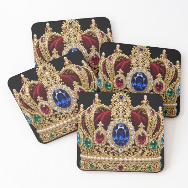 Item preview,  Royal Gold Crown with Sapphire Center   designed and sold by MFMart.