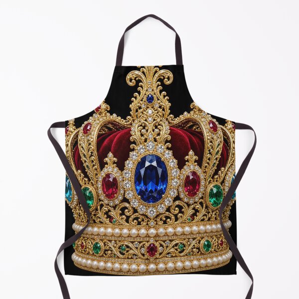 Item preview, Royal Gold Crown with Sapphire Center designed and sold by MFMart.