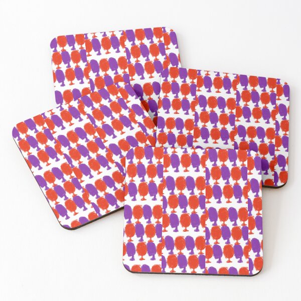 Item preview, Orange Purple Abstract Pattern designed and sold by MAC Art&Designs.
