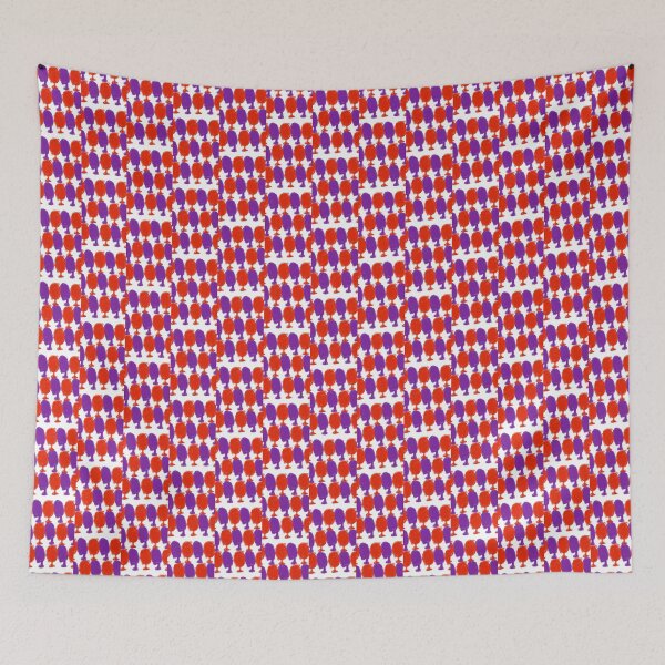 Item preview, Orange Purple Abstract Pattern designed and sold by MAC Art&Designs.