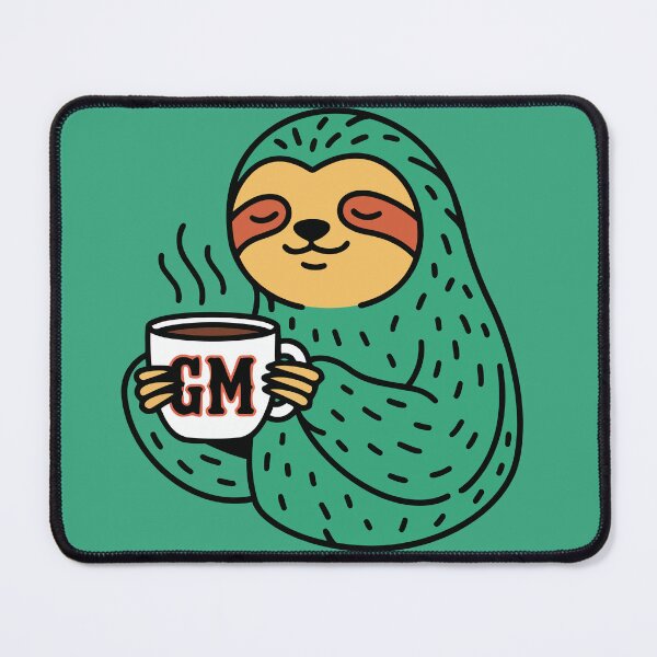 Item preview, Good Morning Sloth 1 designed and sold by SWAGGRRR.