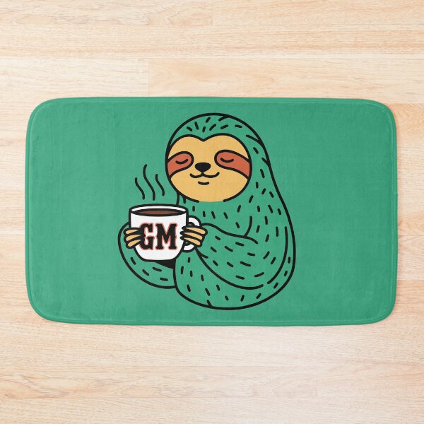 Item preview, Good Morning Sloth 1 designed and sold by SWAGGRRR.
