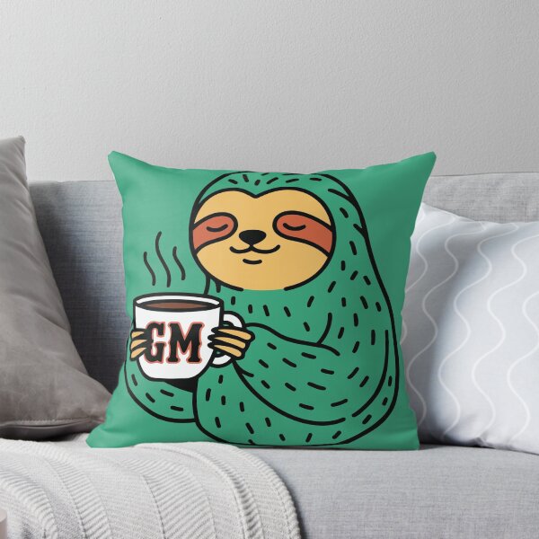 Item preview, Good Morning Sloth 1 designed and sold by SWAGGRRR.