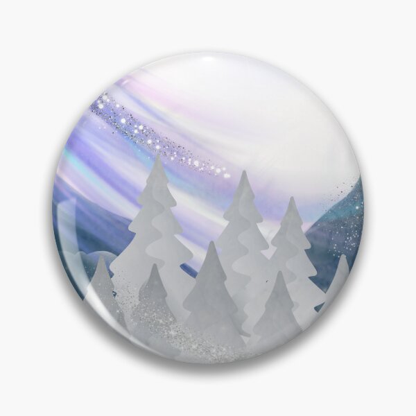 Item preview, Magical Winter Night Star Forest  designed and sold by VibranPalette.