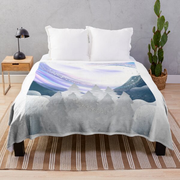 Item preview, Magical Winter Night Star Forest designed and sold by VibranPalette.