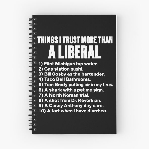 Item preview, Things I Trust More Than A Liberal Funny Conservative List designed and sold by MelBarrerahh.