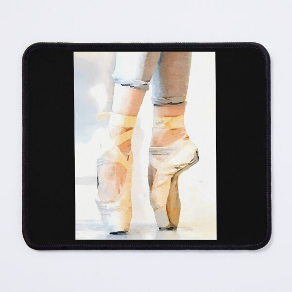 Item preview, Ballerina-En-Pointe-A-Ballet-Dancer-Watercolor-Print designed and sold by fursewrote.