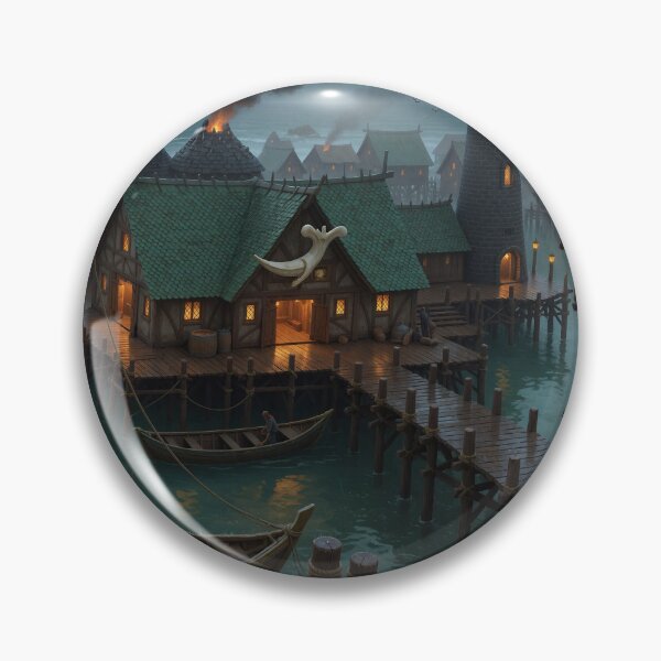 Item preview, Stilt Town Harbor designed and sold by Mia's Menagerie.