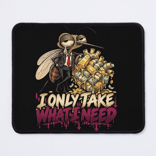 Item preview, Anthropomorphic Fly in Black Suit with Gold Bullion, Cash and Stock Market Graphics designed and sold by ArcaneArtistry.