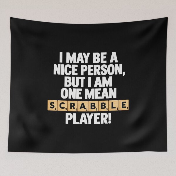 Item preview, I May Be A Nice Person But I Am One Mean Word Game Player designed and sold by MelBarrerahh.
