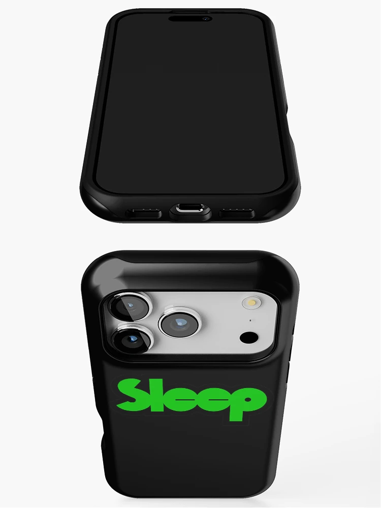Thumbnail 3 of 4, iPhone Case, Green Bold Rounded Lettering Header designed and sold by BareNature.