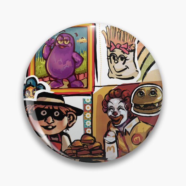 Item preview, Mcdonalds mcdonald land vintage fanart print designed and sold by worryguts.