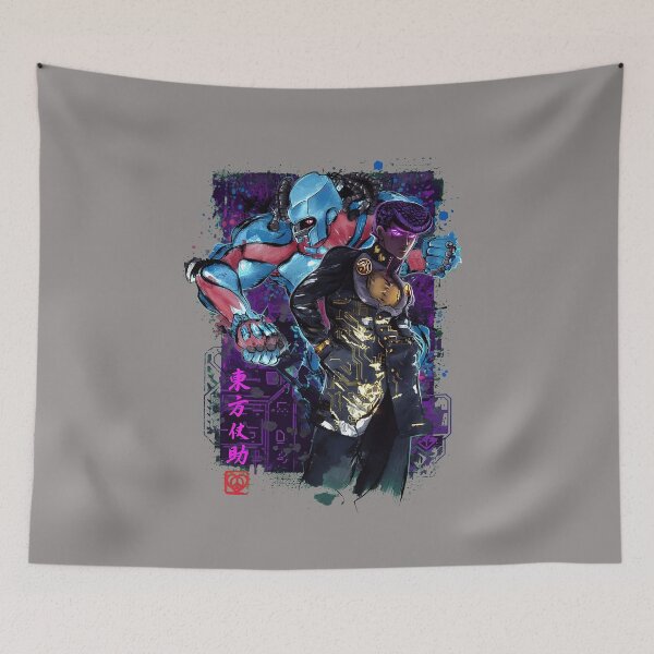 Item preview, Josuke & Crazy Diamond Watercolor Style-57 designed and sold by PAVELVOTAPEK.