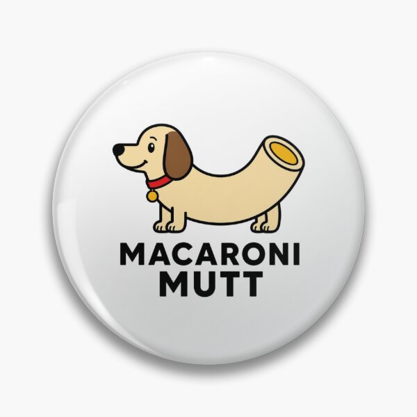 Item preview, Macaroni Mutt Funny Dachshund Dog Pasta designed and sold by creativerooney.